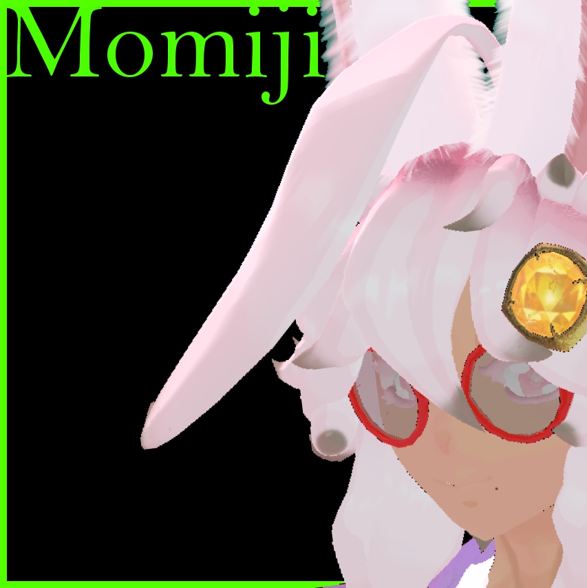(Original 3D Model) Momiji the Dwarf Rabbit