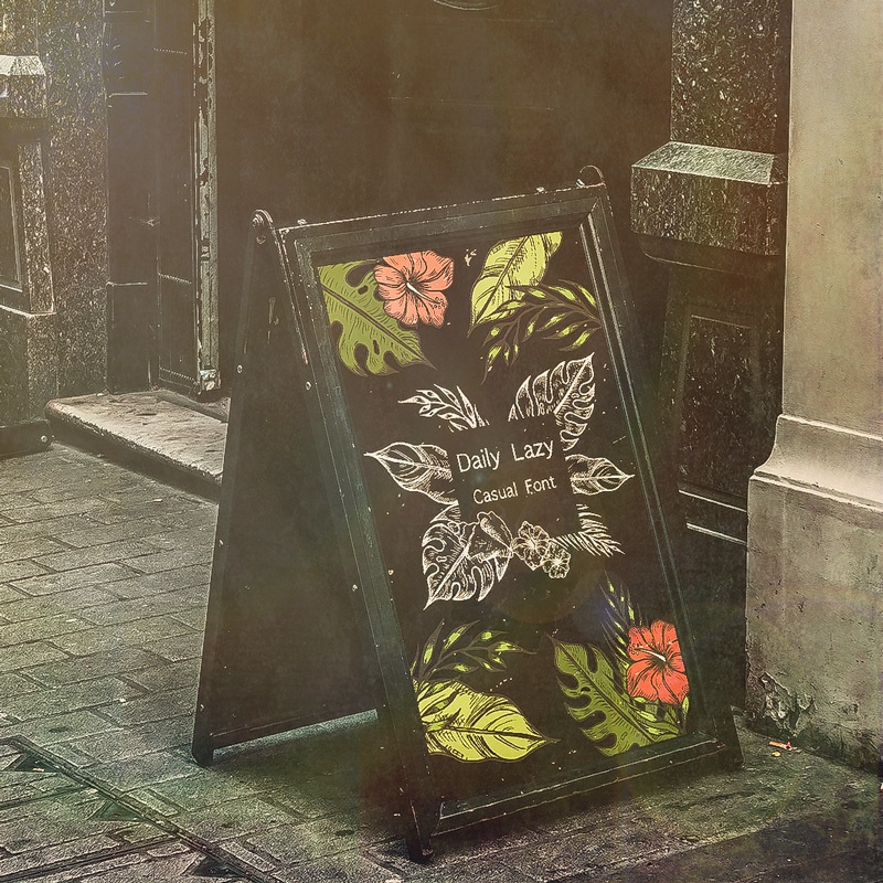 【お試し版】デイリー・レイジー 手書きゆるフォント | Daily Lazy Handwritten Casual Font