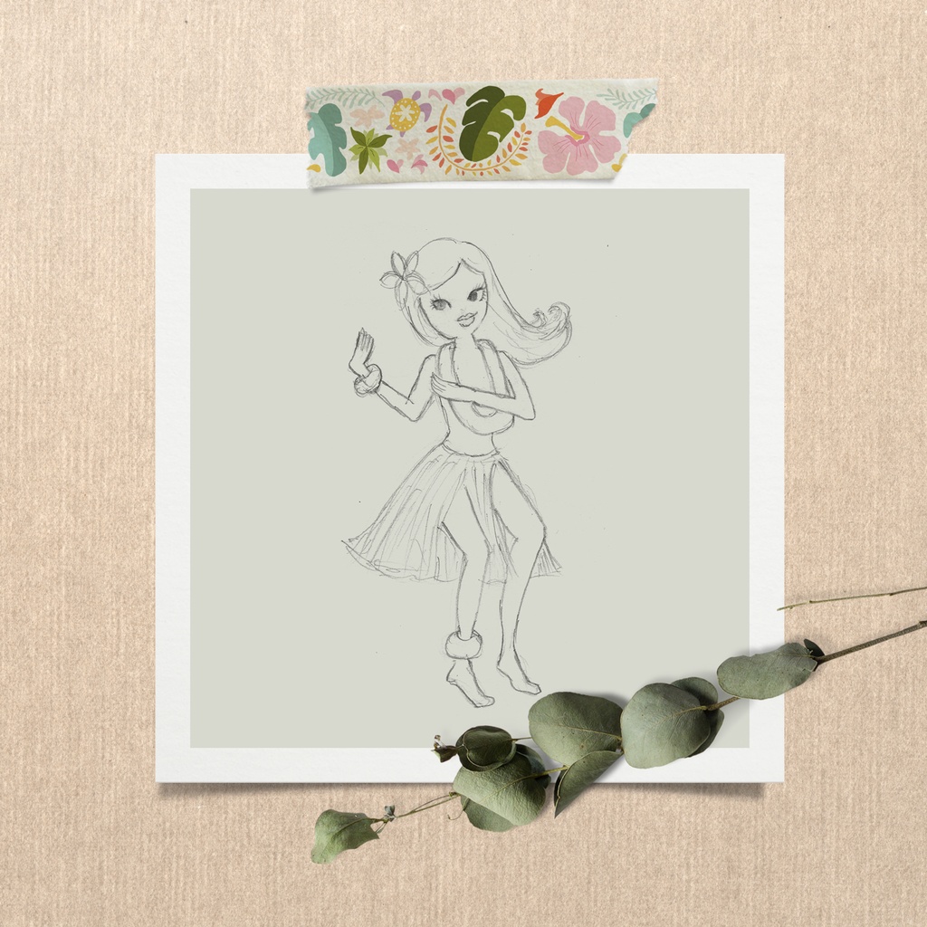 アロハでハワイアンなマスキングテープ