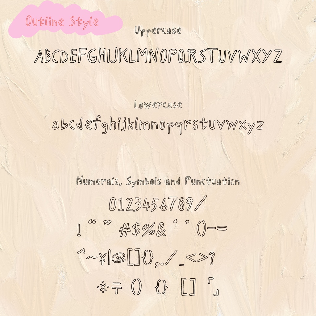 チグハグ - こどもが書いたみたいならくがきフォント(無料もあるよ)