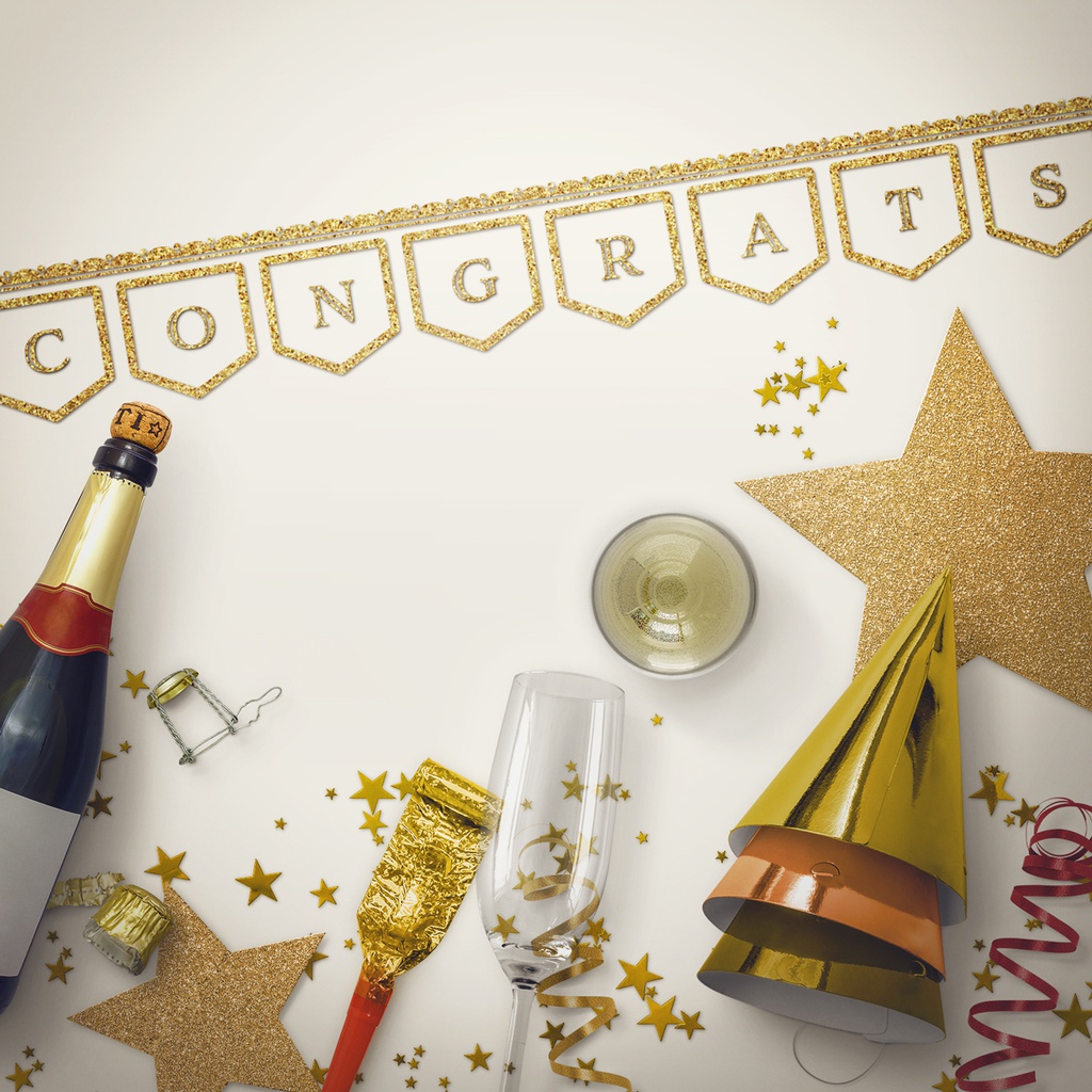 飾り罫フォント フラッグガーランド | Ornamental Border Font Flag Garland