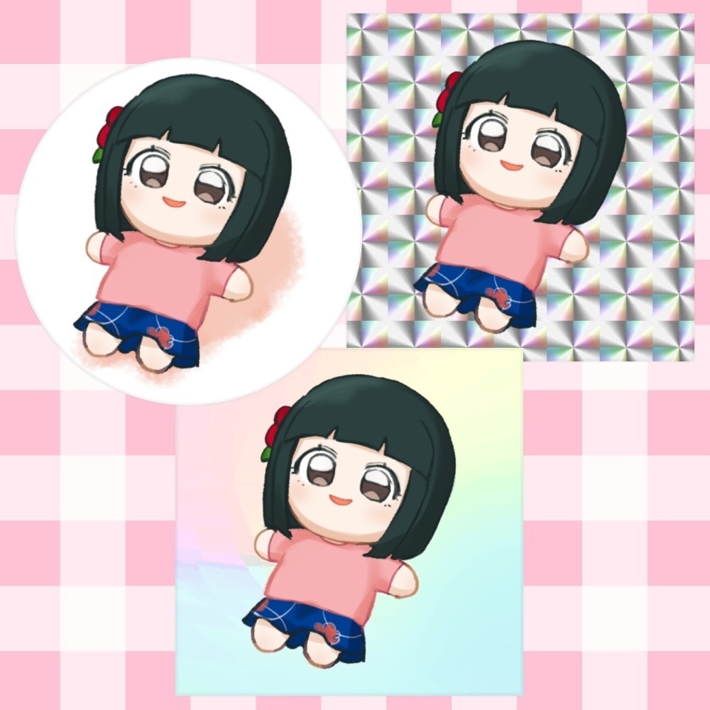 にわぬいステッカーセット