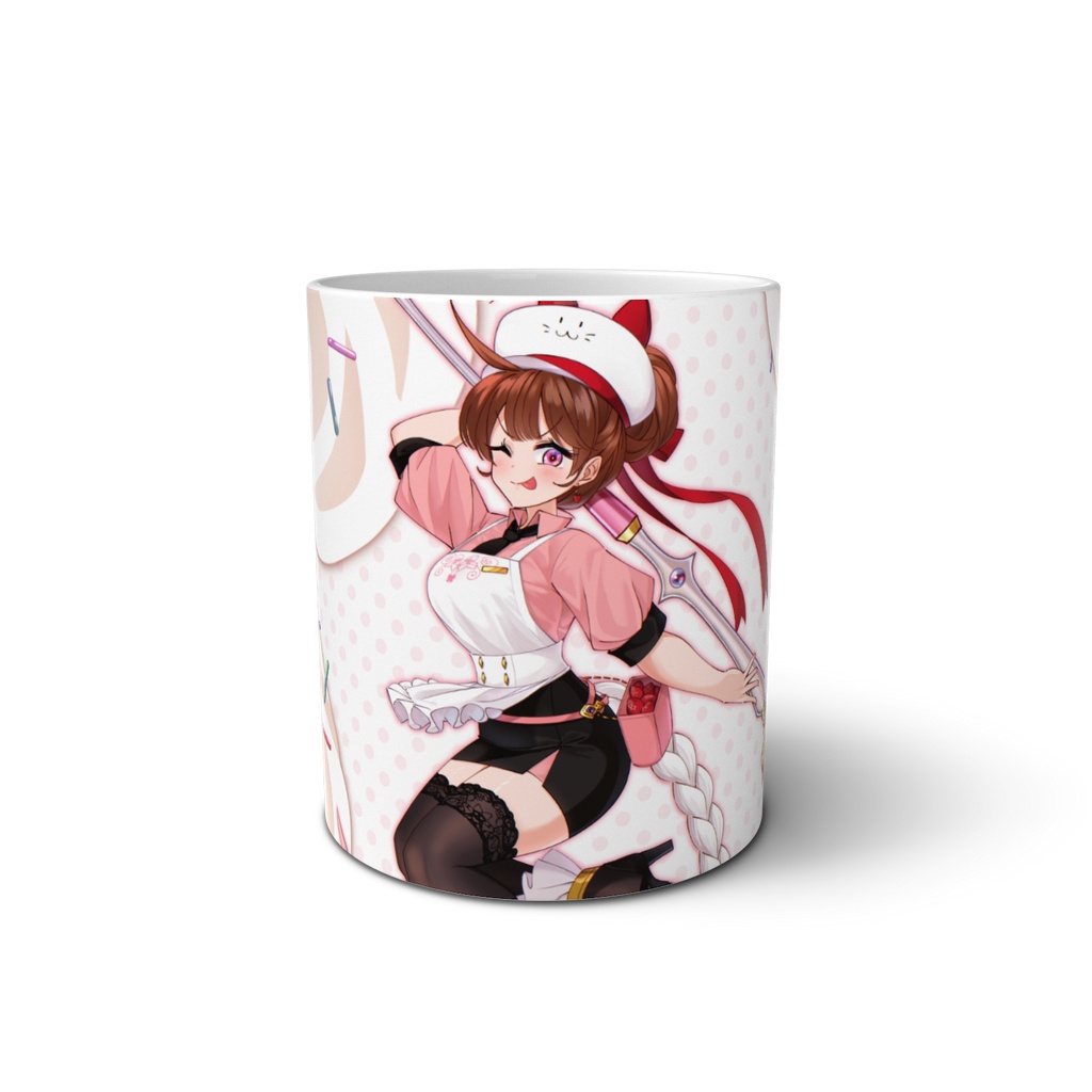 スイートスイーツの魔法　マグカップ - 直径 8cm / 高さ 9.5cm