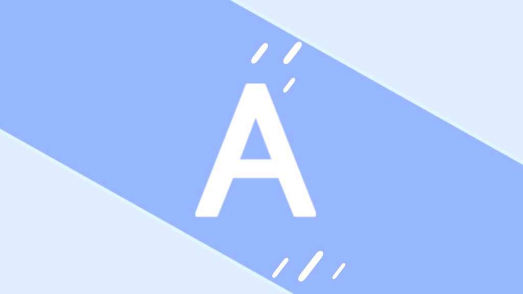 【トランジション】斜めblue