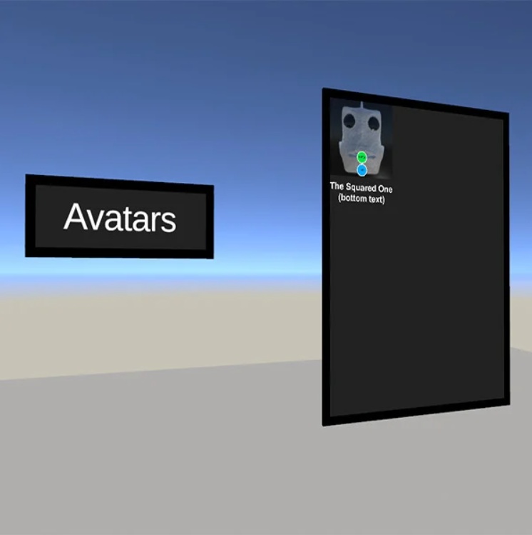 Avatar Menu  (BROKEN - USE AT YOUR OWN RISK)
