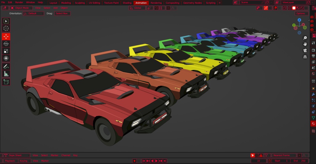 Cell Shaded Modular Type-66