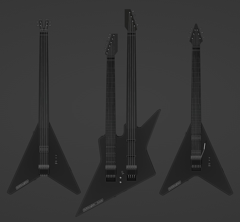 Modular Cyberpunk Guitar Sets