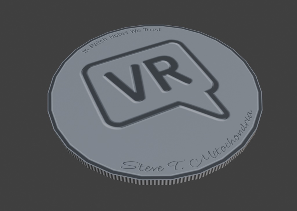 Free VR-Bucks (3D model)