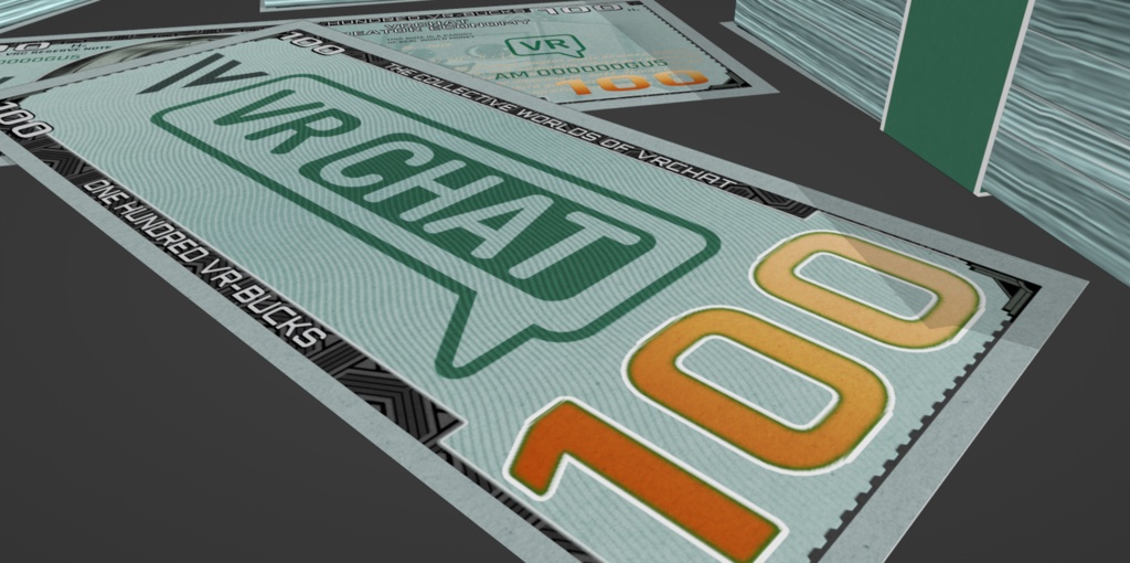 Free VR-Bucks (3D model)
