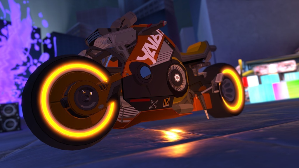 Cell Shaded Yaiba Kusanagi CT-3X (avatar bike system)