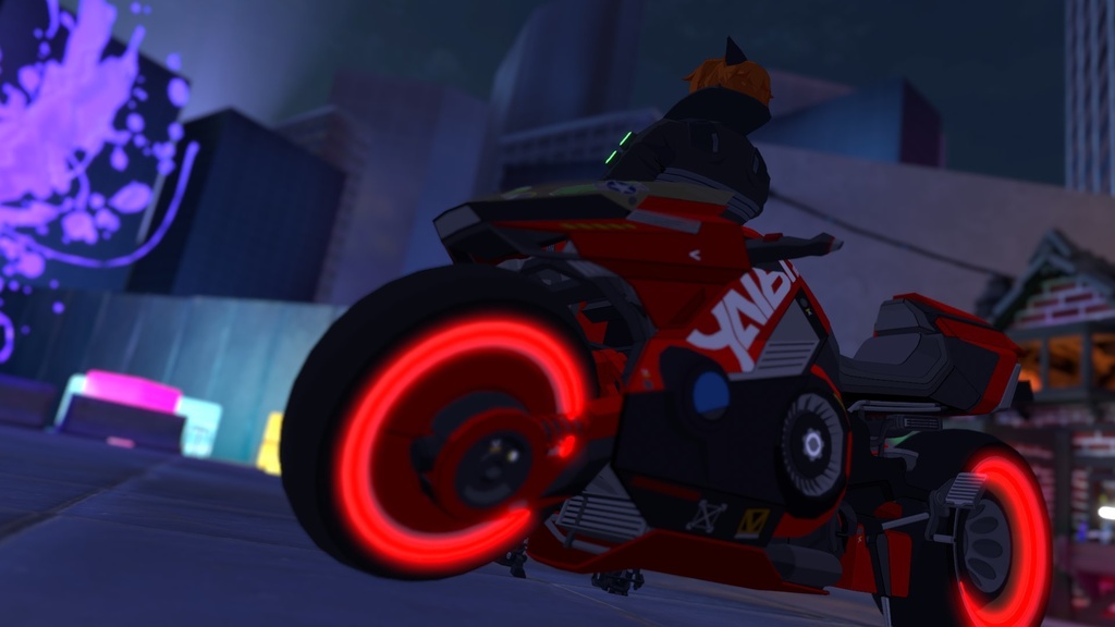 Cell Shaded Yaiba Kusanagi CT-3X (avatar bike system)