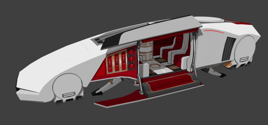 Cell Shaded Rayfield Aegis