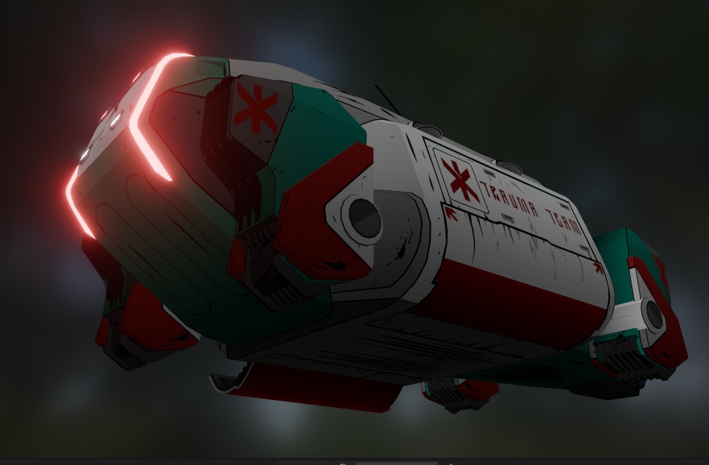 Cell Shaded Zetatech Atlus (Trauma Team)