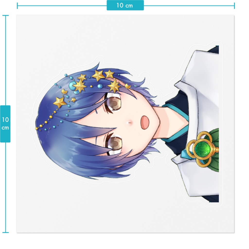 ステッカー(表情1)