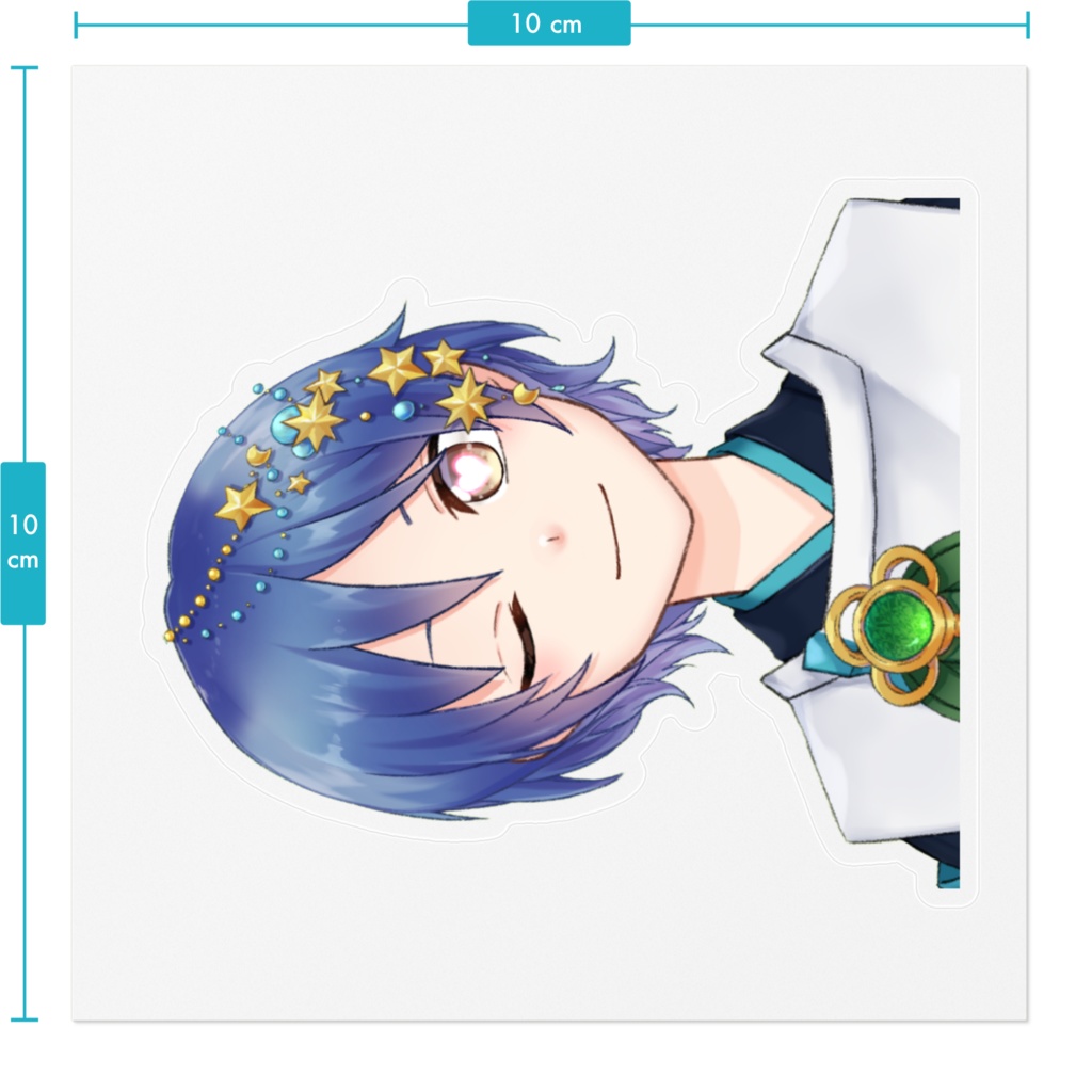 ステッカー(表情4)