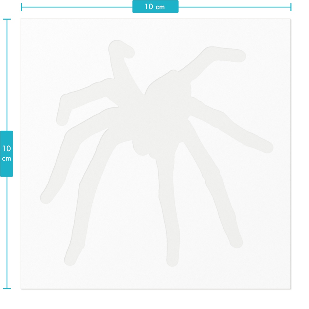 蜘蛛ステッカー①