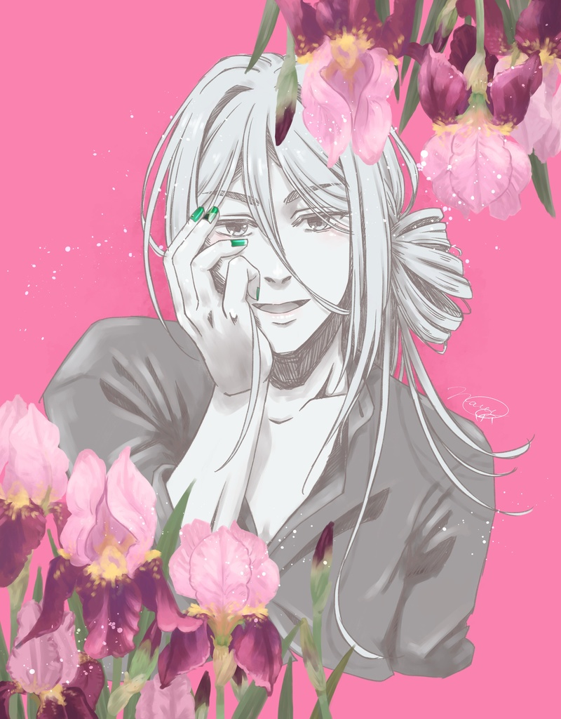 【F6キャンバス】SAKI ~Iris~