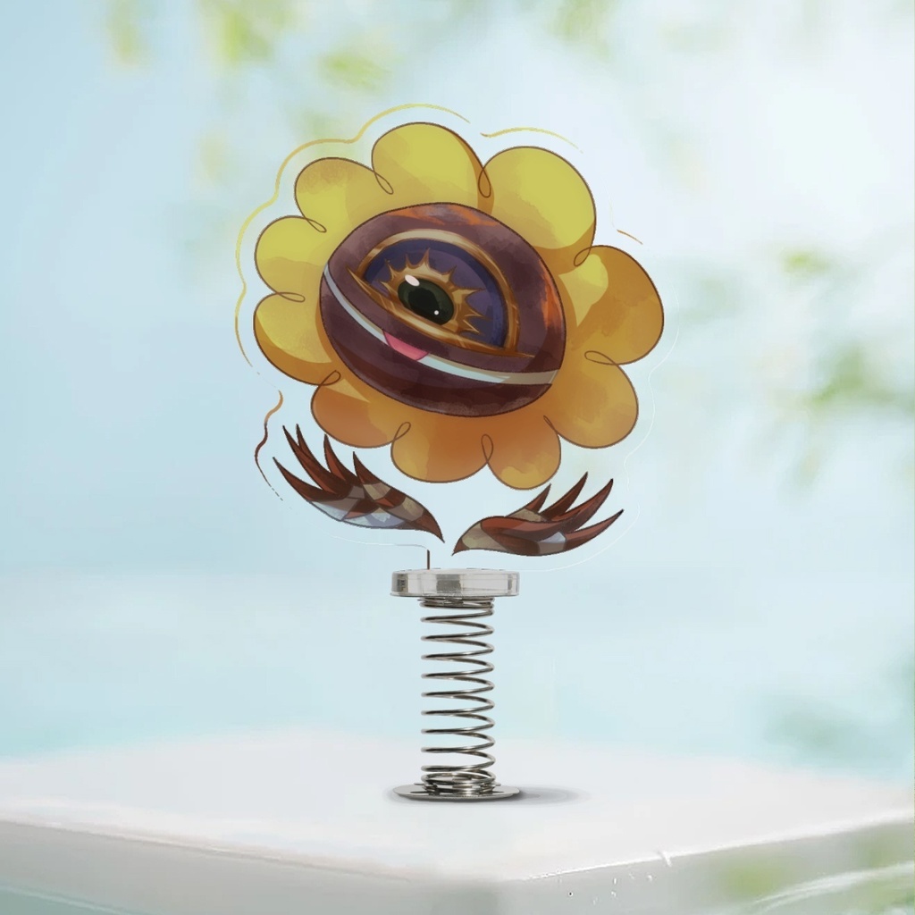 【完売】ひまわりスプリングアクリルスタンド
