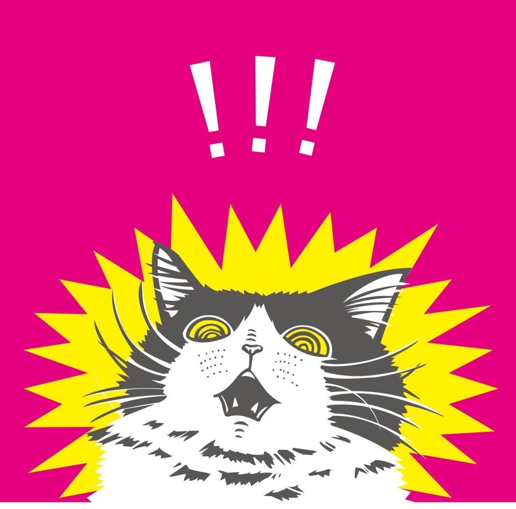 !!!猫 iPhoneケース