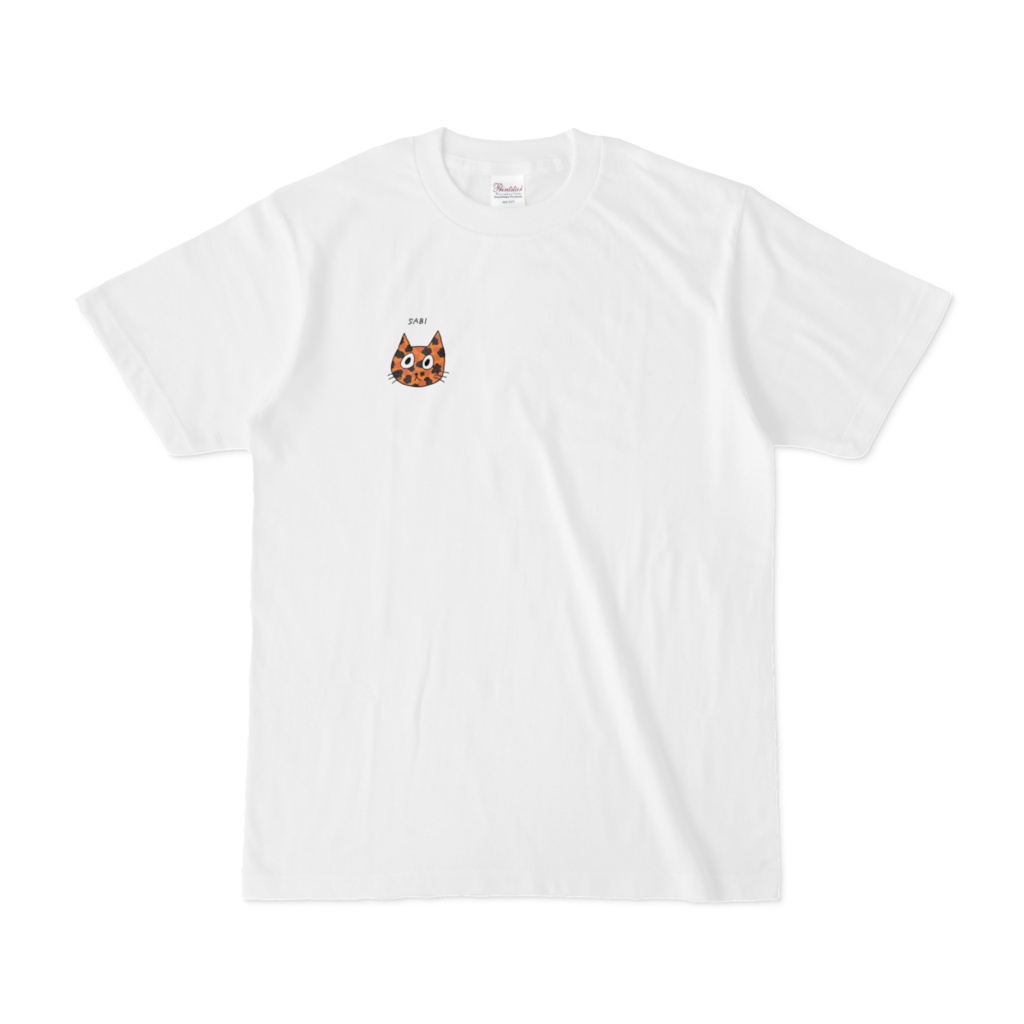 ワンポイント猫　Tシャツ