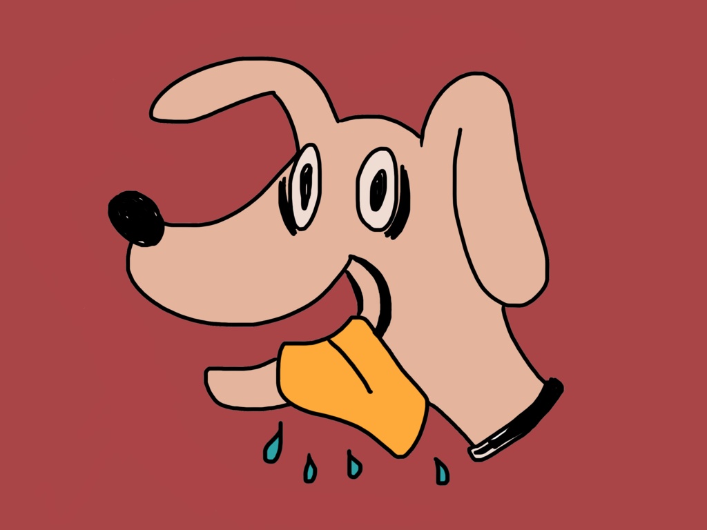 よだれDOG Tシャツ