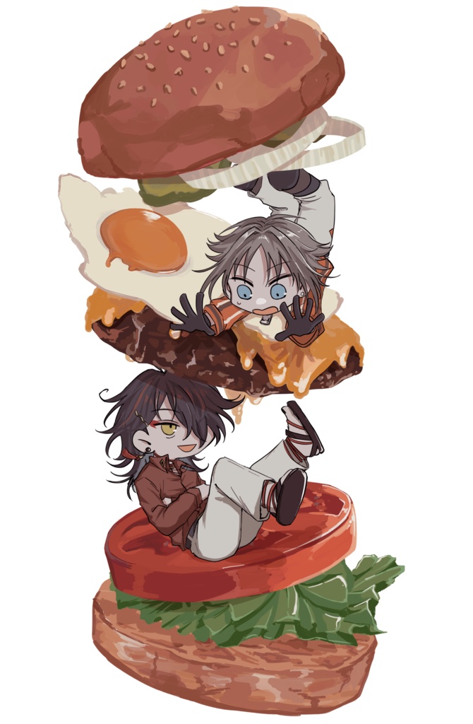 アクリルスタンド Acryl stand (hamburger)