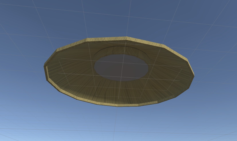 fbxモデル 笠&顎紐