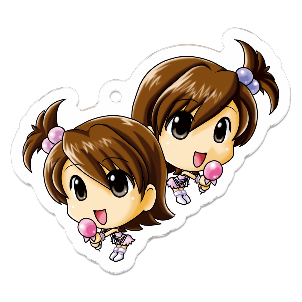 双海亜美&真美 アクリルキーホルダー