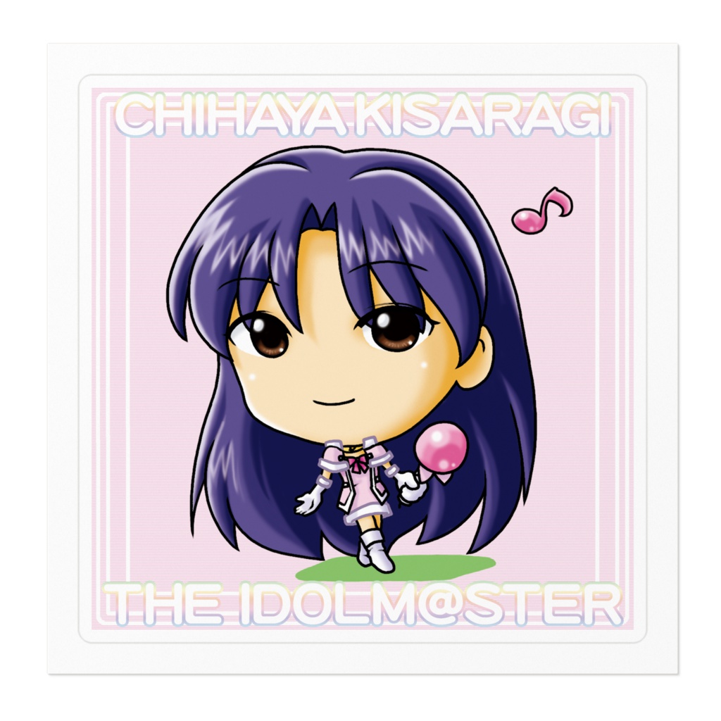 如月千早 ステッカー