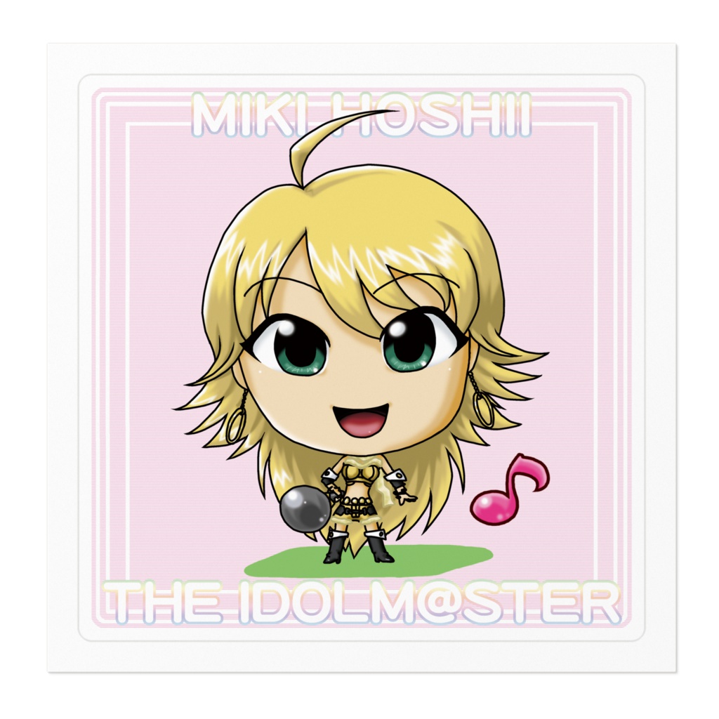 星井美希 ステッカー