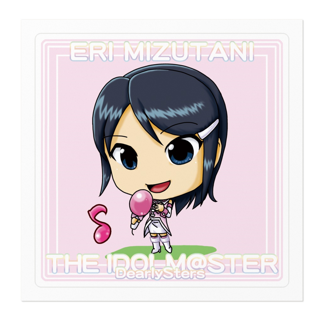 水谷絵理 ステッカー