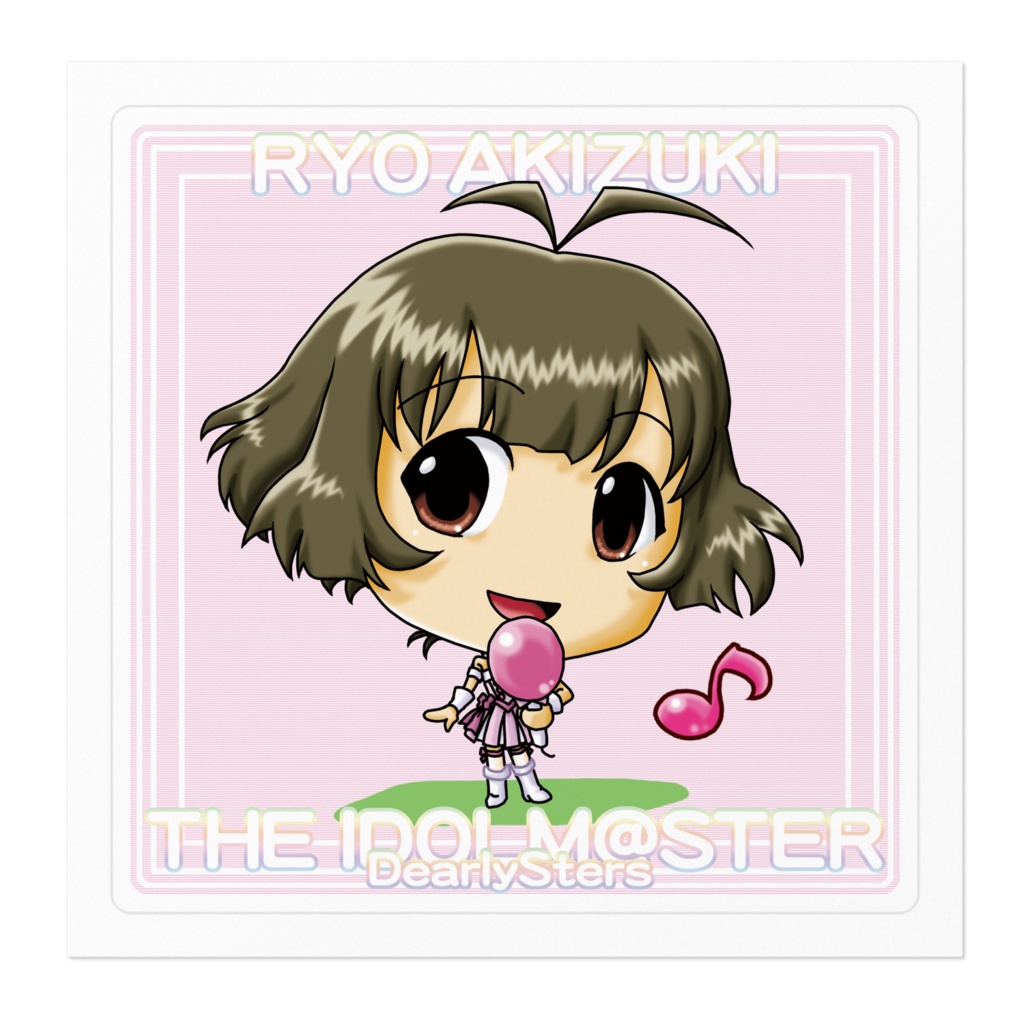 秋月涼 ステッカー