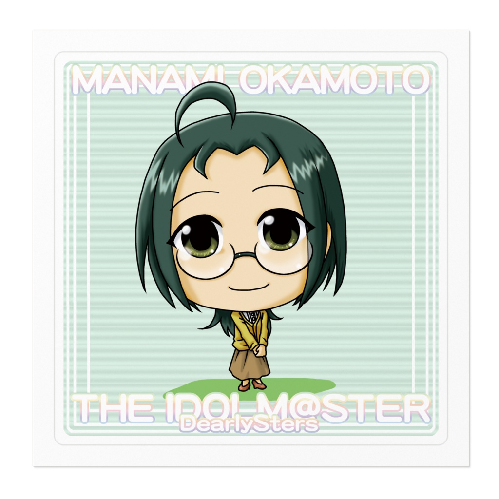 岡本まなみ ステッカー