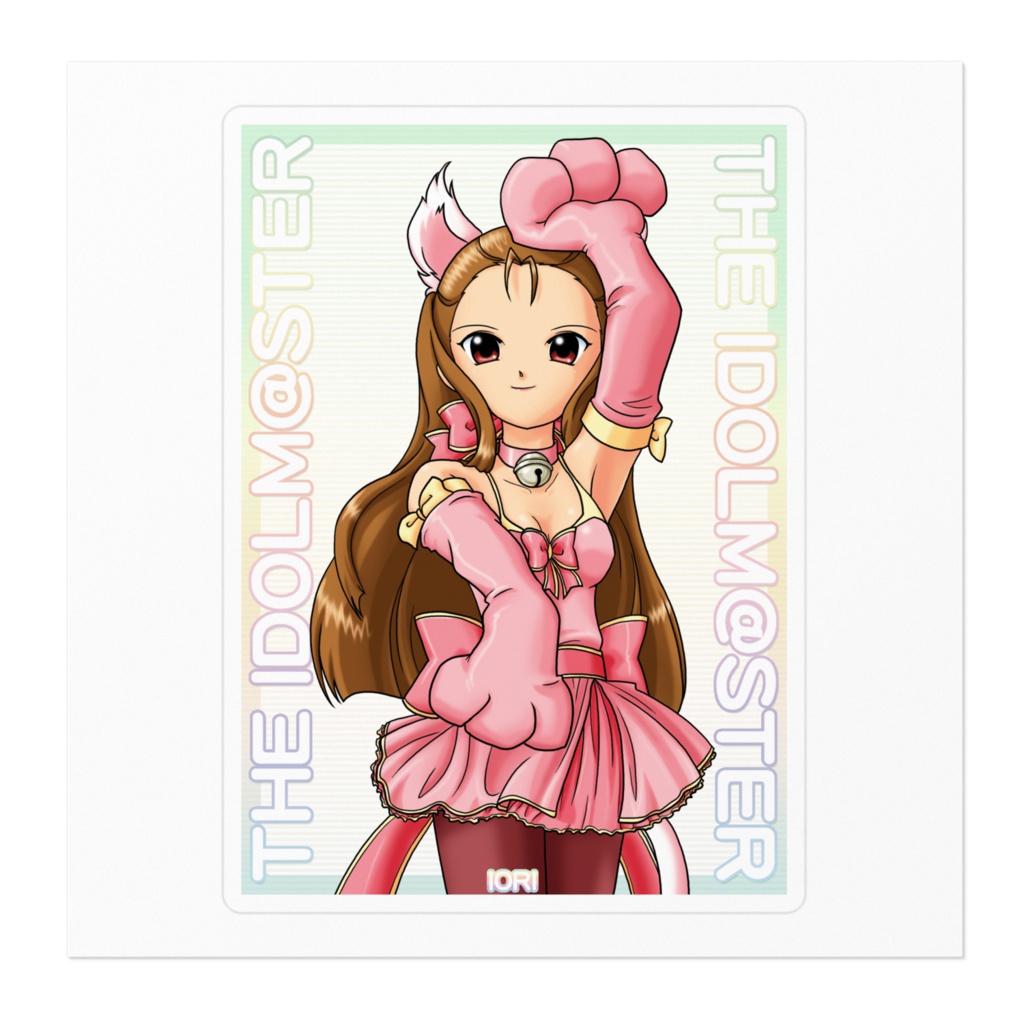 猫衣装 伊織 ステッカー