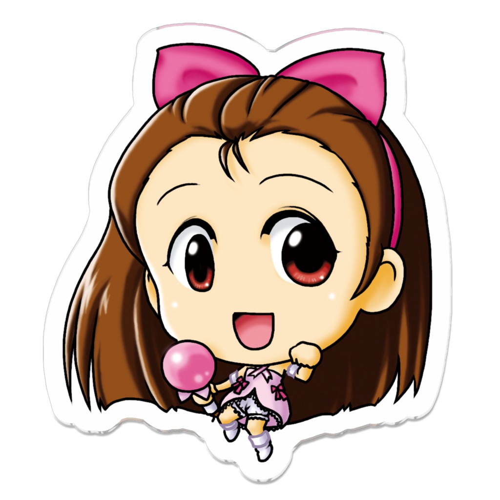水瀬伊織 アクリルバッジ