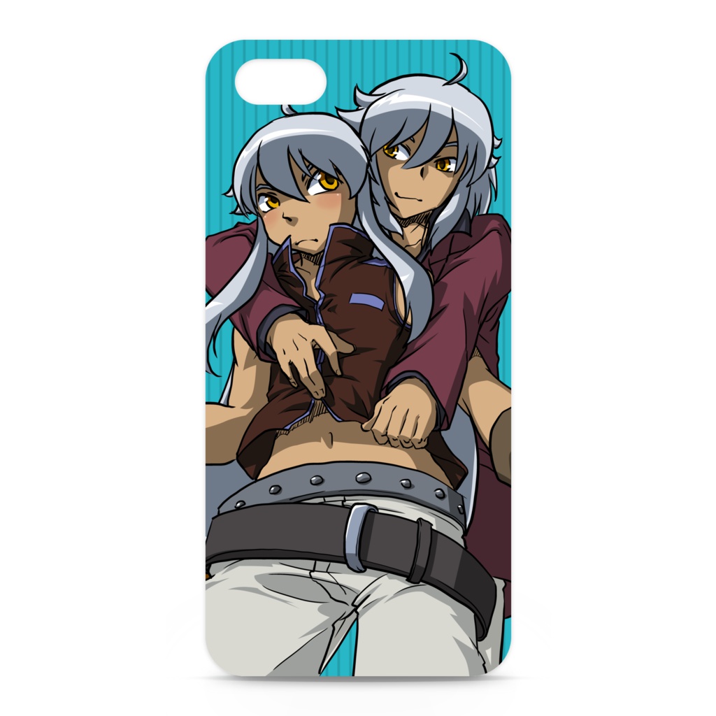 翼と本部長 iPhoneケース