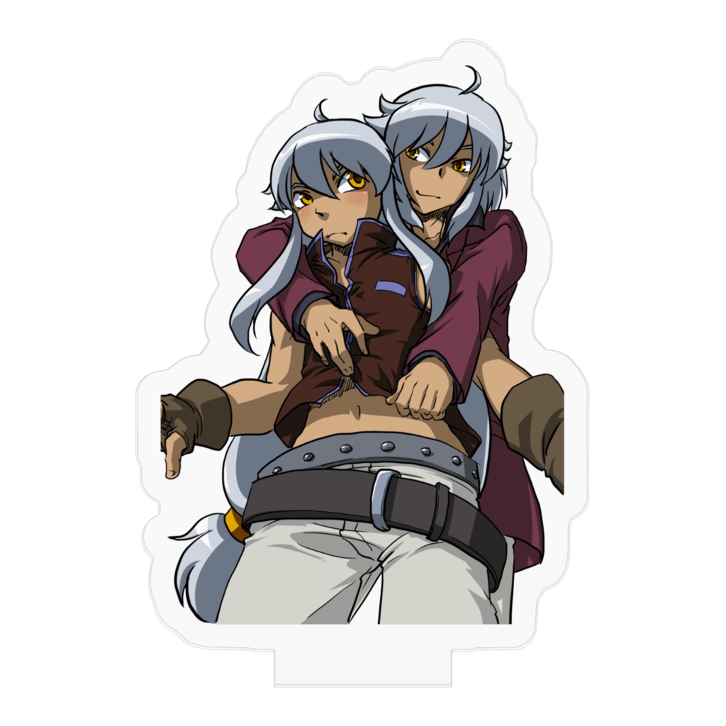 翼と本部長 アクリルフィギュア