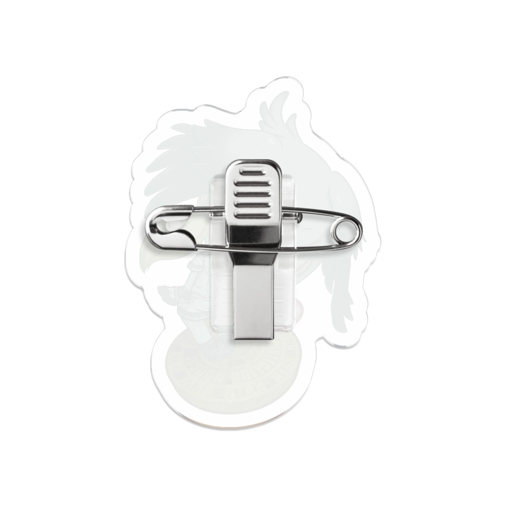 クラッタリングアピール アクリルバッジ