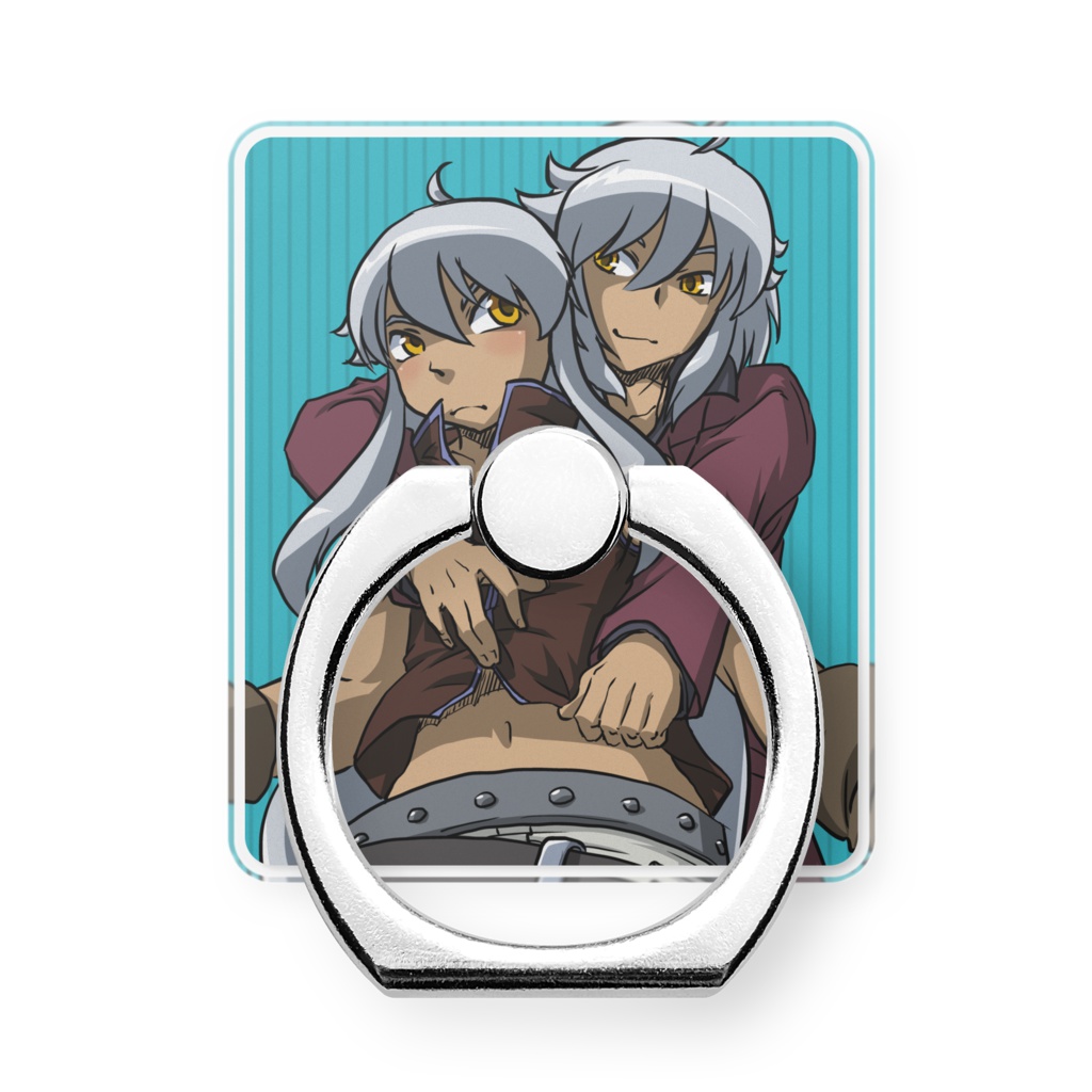 翼と本部長　スマホリング