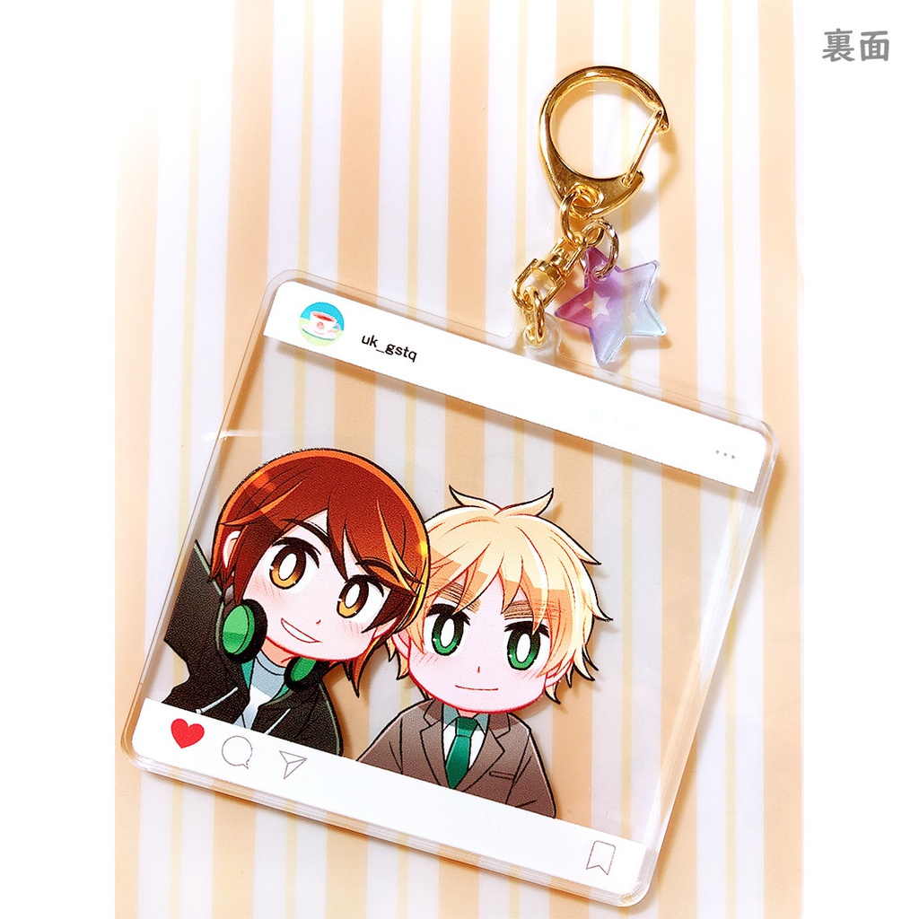 APH UK&HK SNS風アクキー 70×70 - Possession Street - BOOTH