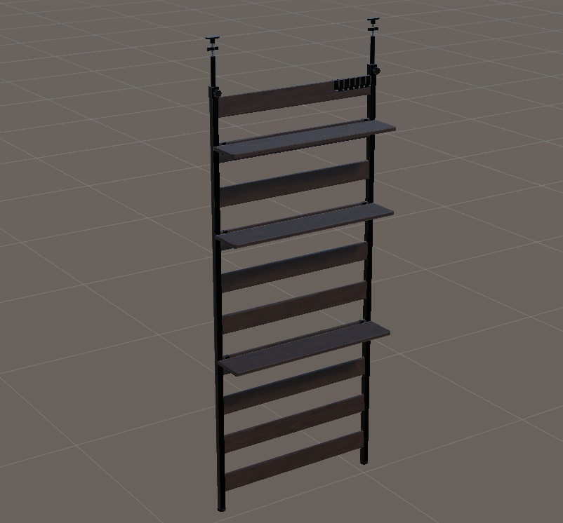 【3Dモデル】突っ張りパーテーション