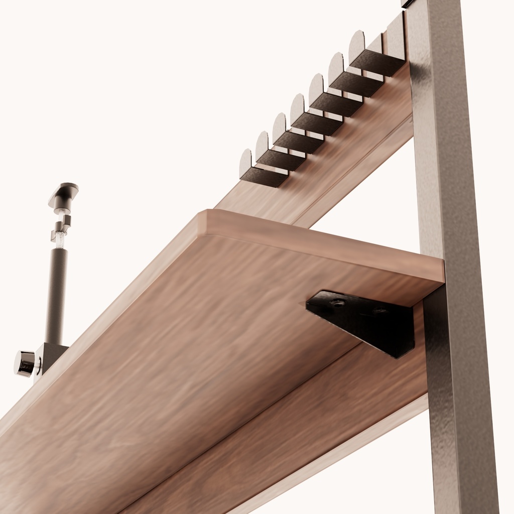 【3Dモデル】突っ張りパーテーション