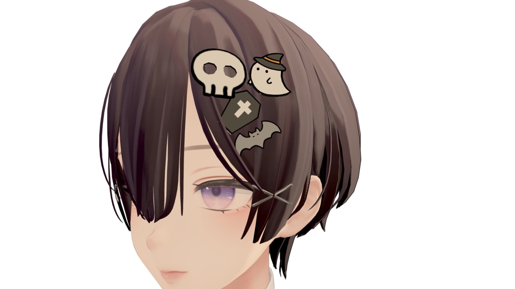 【無料】ハロウィンアクセサリー(VRChat想定)