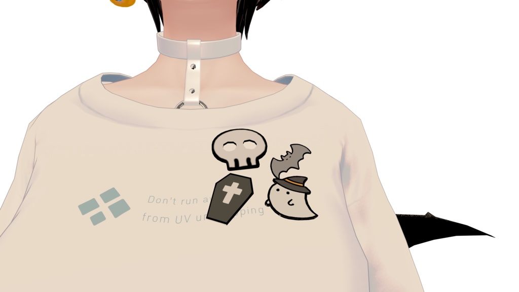 【無料】ハロウィンアクセサリー(VRChat想定)