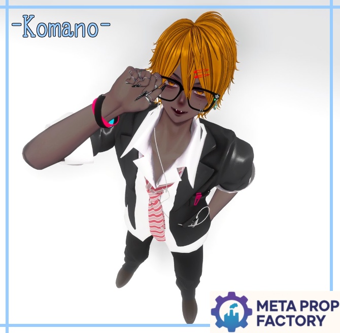 【発売記念セール中】MetaPro Y2K Hair「盛り×束感」ウルフヘア v1.0【VRChat】