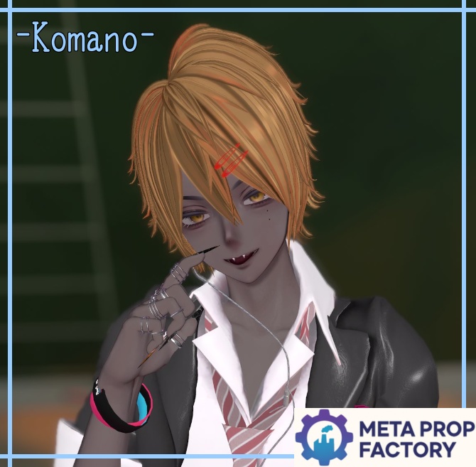 【発売記念セール中】MetaPro Y2K Hair「盛り×束感」ウルフヘア v1.0【VRChat】