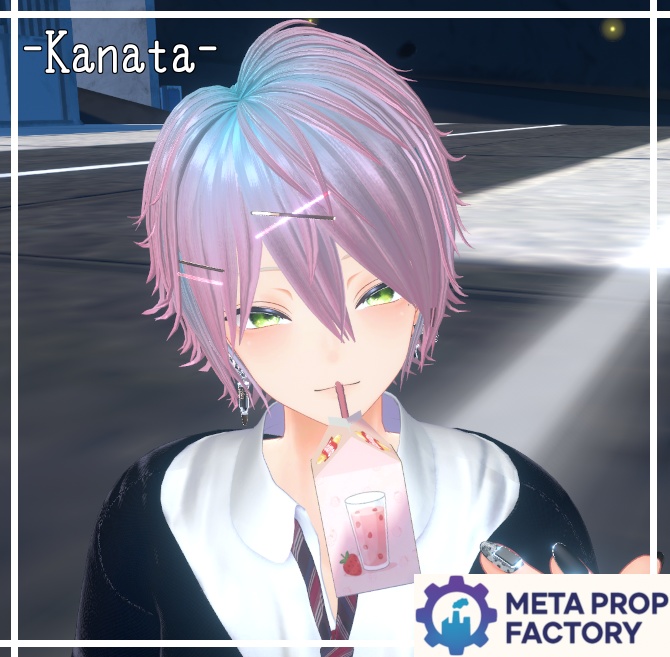 【発売記念セール中】MetaPro Y2K Hair「盛り×束感」ウルフヘア v1.0【VRChat】