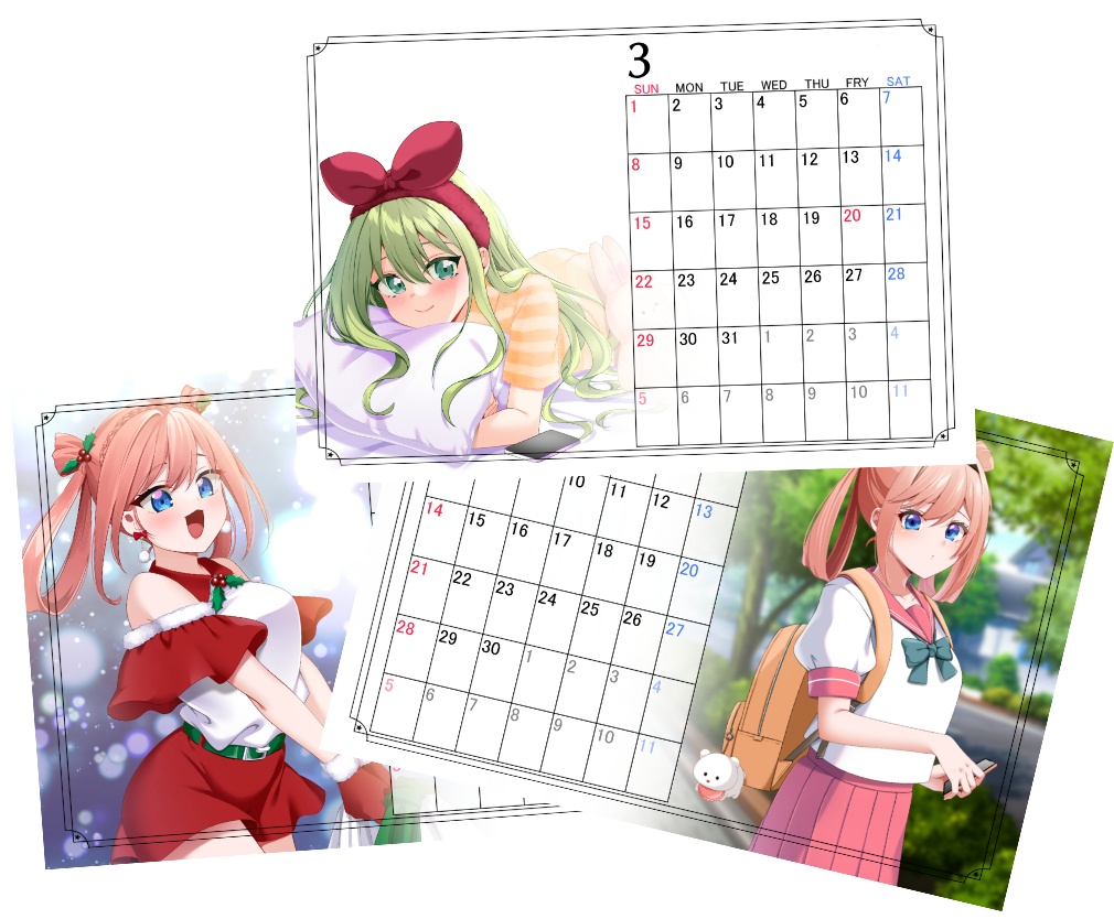 fanbox2026カレンダー