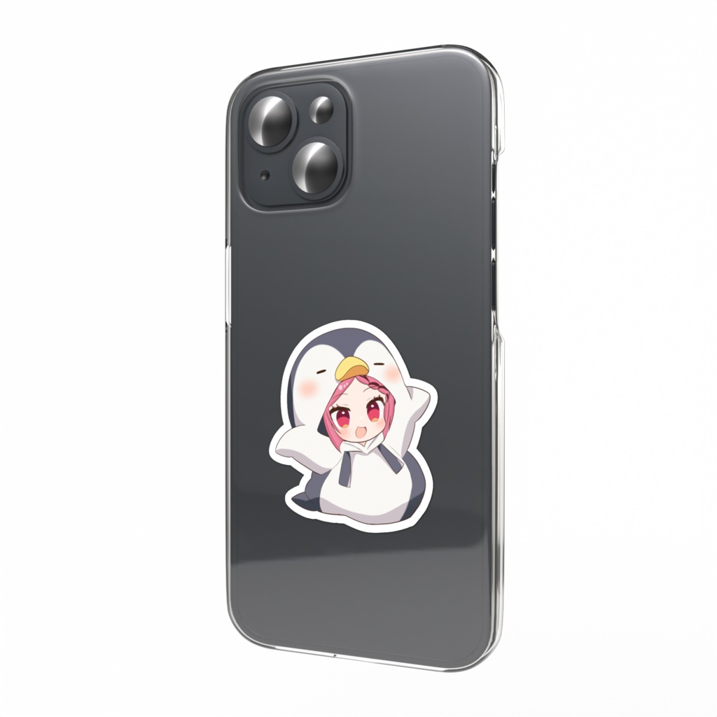 スマホステッカー(ペンギン)