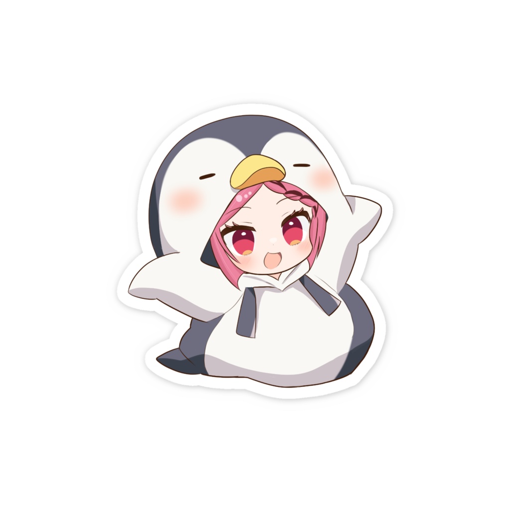 スマホステッカー(ペンギン)